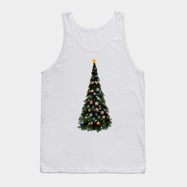 Christmas Tree Tank Top by TrevorIrvin